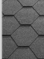 Sindrila bituminoasa hexagonala gri Classic KL